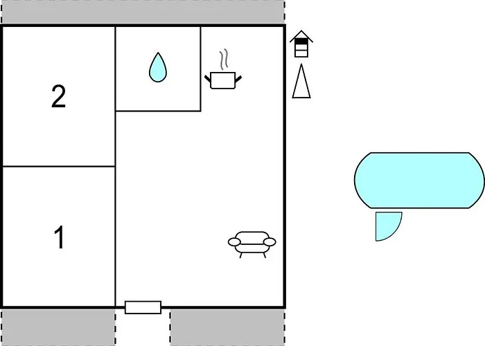 Apartman 2 Bedroom Gorgeous In